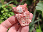 Polished Small Brecciated Jasper Owl Carving - sold per item - From South Africa - Toprock Gemstones and Minerals 