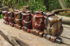 Polished Mini Banded Tiger Iron Jasper Owl Carvings - sold per item - From Australia - Toprock Gemstones and Minerals 