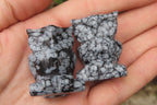 Polished Mini Snowflake Obsidian Owl Carvings - sold per item - From Mexico - Toprock Gemstones and Minerals 