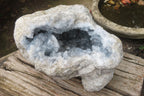 Natural Celestite Geode Specimen x 1 From Sakoany, Madagascar - Toprock Gemstones and Minerals 