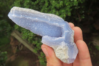 Natural Blue Lace Agate Specimens x 12 From Malawi - Toprock Gemstones and Minerals 