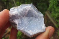 Natural Blue Lace Agate Specimens x 12 From Malawi - Toprock Gemstones and Minerals 