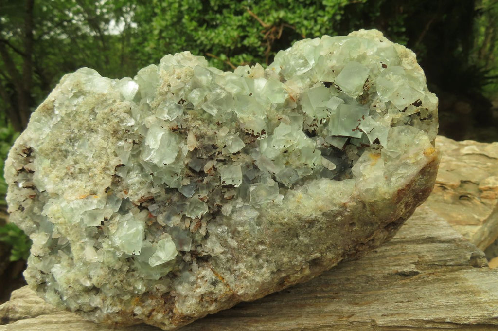Natural Cubic Fluorite Specimen x 1 From Namibia - Toprock Gemstones and Minerals 