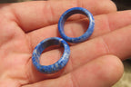 Polished Solid Lapis Lazuli Gemstone Rings - Sold Per Item - From Afghanistan - Toprock Gemstones and Minerals 