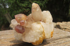 Natural Red Hematoid Quartz Clusters x 6 From Karoi, Zimbabwe - Toprock Gemstones and Minerals 