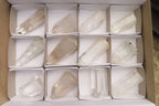 Polished Clear Quartz Crystal Points x 12 From Madagascar - Toprock Gemstones and Minerals 