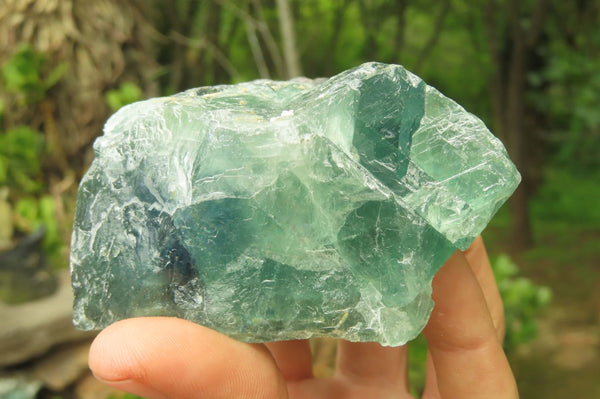 Natural Watermelon Fluorite Cobbed Specimens x 5 From Uis, Namibia - Toprock Gemstones and Minerals 