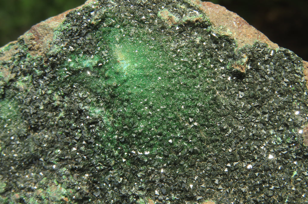 Natural Libethenite Crystals On Dolomite Matrix Specimens x 3 From Shituru, Congo - Toprock Gemstones and Minerals 