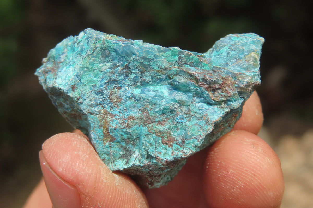 Natural Shattuckite with Chrysocolla & Malachite Cobbed Specimens x 2.7 Kg Lot from Namibia - Toprock Gemstones and Minerals 