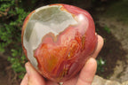 Polished On One Side Polychrome Jasper x 4 From Mahajanga, Madagascar - Toprock Gemstones and Minerals 
