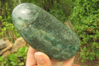 Polished Fuchsite Standing Free Forms x 2 From Madagascar - Toprock Gemstones and Minerals 