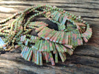 Polished Unakite Egyptian Choker Necklace - Sold Per Item - From South Africa - Toprock Gemstones and Minerals 