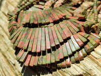 Polished Unakite Egyptian Choker Necklace - Sold Per Item - From South Africa - Toprock Gemstones and Minerals 