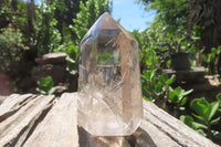 Polished Mixed Quartz Crystals x 3 From Madagascar - Toprock Gemstones and Minerals 