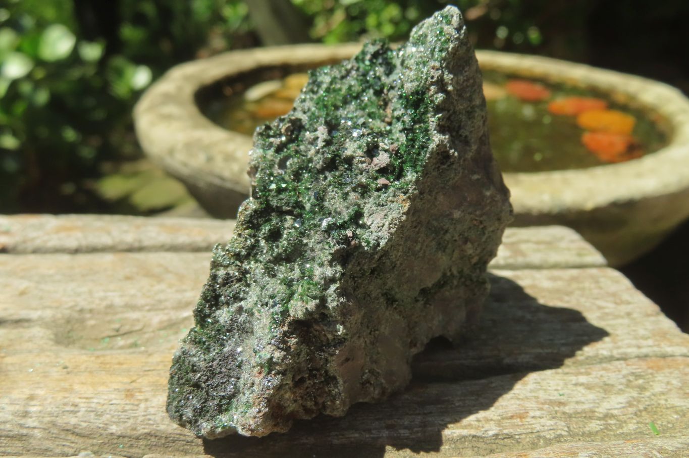 Natural Libethenite Crystals On Dolomite Matrix Specimens x 6 From Shituru, Congo - Toprock Gemstones and Minerals 