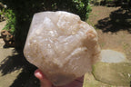 Polished Partially Arcadian Quartz Crystal x 1 From Angola - Toprock Gemstones and Minerals 