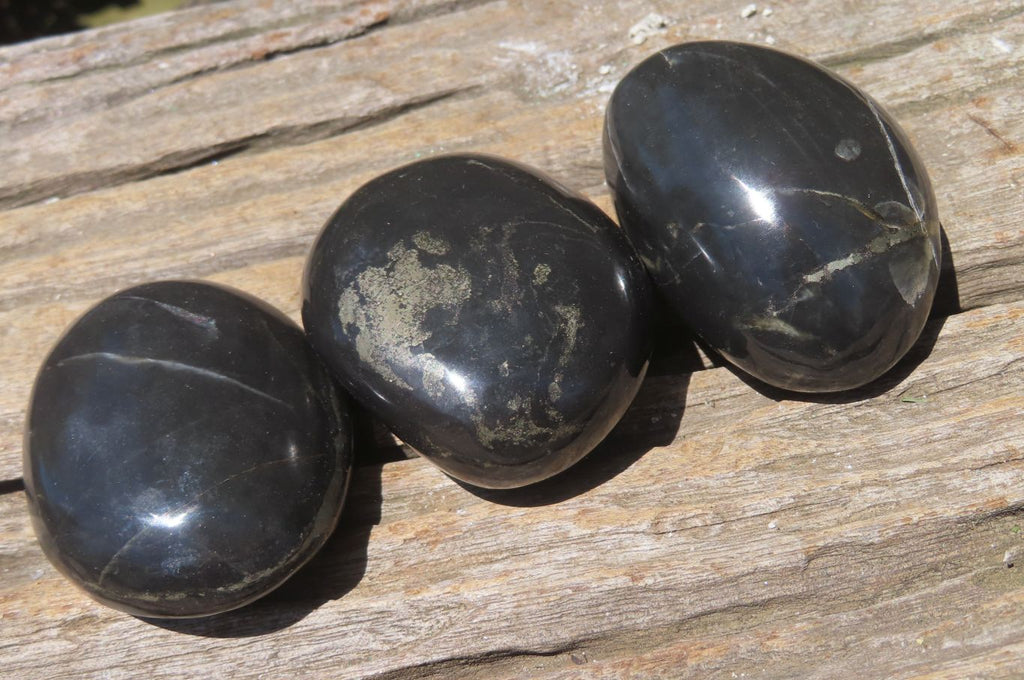 Polished Pharaoh Stone Palm Stones x 12 From Zimbabwe - Toprock Gemstones and Minerals 
