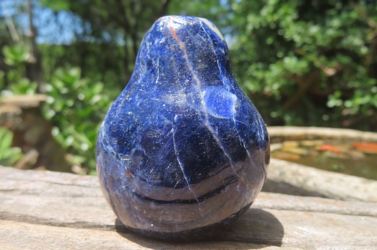 Polished Sodalite Fruit Carvings x 6 From Namibia - Toprock Gemstones and Minerals 