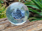 Polished Large Sodalite cobbed piece in PVC Resin Sphere - sold per item - From Namibia - Toprock Gemstones and Minerals 