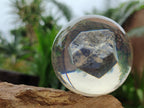 Polished Large Sodalite cobbed piece in PVC Resin Sphere - sold per item - From Namibia - Toprock Gemstones and Minerals 