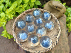 Polished Large Sodalite cobbed piece in PVC Resin Sphere - sold per item - From Namibia - Toprock Gemstones and Minerals 