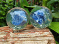 Polished Large Sodalite cobbed piece in PVC Resin Sphere - sold per item - From Namibia - Toprock Gemstones and Minerals 