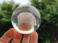 Polished Rose Quartz Free Form in PVC Resin Spheres - sold per item - From South Africa - Toprock Gemstones and Minerals 