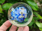 Polished Lapis Lazuli in PVC Resin Spheres - sold per item - From Afghanistan - Toprock Gemstones and Minerals 