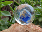 Polished Lapis Lazuli in PVC Resin Spheres - sold per item - From Afghanistan - Toprock Gemstones and Minerals 