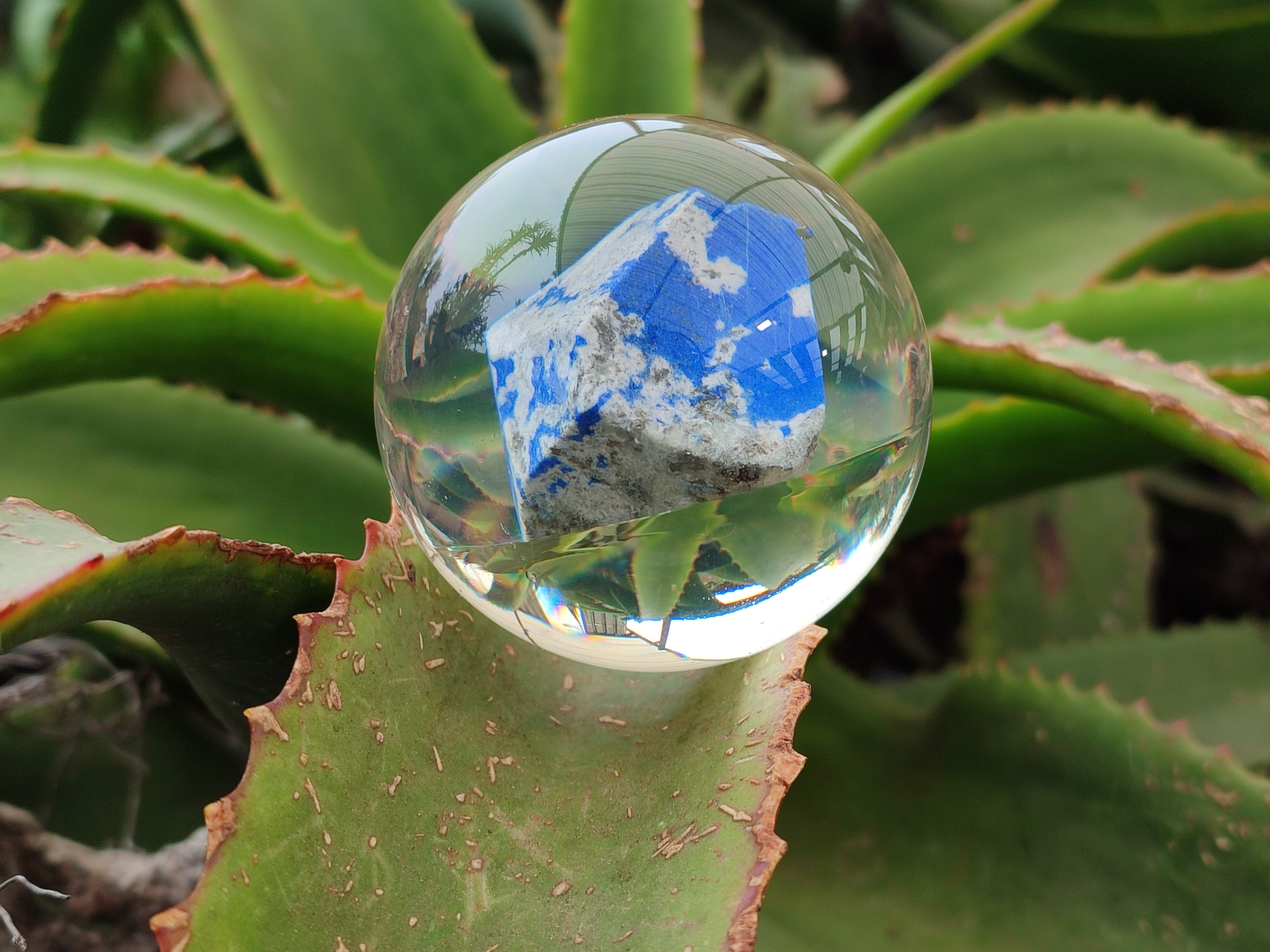 Polished Lapis Lazuli in PVC Resin Spheres - sold per item - From Afghanistan - Toprock Gemstones and Minerals 