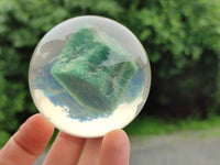 Polished Aventurine in PVC Resin Spheres - sold per item - From Zimbabwe - Toprock Gemstones and Minerals 