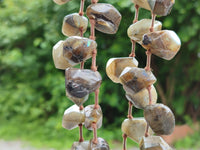 Polished Labradorite Free Form Beaded Necklace - Sold Per Item - From Madagascar - Toprock Gemstones and Minerals 