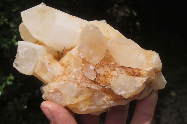 Natural Quartz Clusters x 4 From Madagascar - Toprock Gemstones and Minerals 