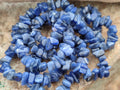 Polished Sodalite Beaded Tumble Chip Necklace - Sold Per Item - From Namibia - Toprock Gemstones and Minerals 