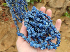 Polished Sodalite Beaded Tumble Chip Necklace - Sold Per Item - From Namibia - Toprock Gemstones and Minerals 