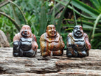 Polished Mini Banded Tiger Iron Jasper Buddha Carvings - sold per item - From Australia - Toprock Gemstones and Minerals 