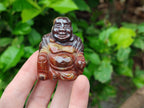 Polished Mini Banded Tiger Iron Jasper Buddha Carvings - sold per item - From Australia - Toprock Gemstones and Minerals 