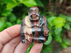 Polished Mini Banded Tiger Iron Jasper Buddha Carvings - sold per item - From Australia - Toprock Gemstones and Minerals 