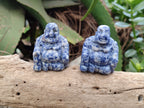 Polished Mini Sodalite Buddha Carvings - sold per item - From Brazil - Toprock Gemstones and Minerals 
