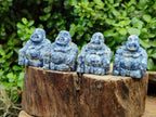 Polished Mini Sodalite Buddha Carvings - sold per item - From Brazil - Toprock Gemstones and Minerals 