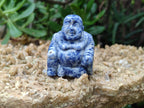 Polished Mini Sodalite Buddha Carvings - sold per item - From Brazil - Toprock Gemstones and Minerals 