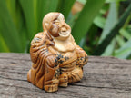 Polished Mini Picture Stone Jasper Buddha Carvings - sold per item - From Namibia - Toprock Gemstones and Minerals 