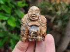 Polished Mini Picture Stone Jasper Buddha Carvings - sold per item - From Namibia - Toprock Gemstones and Minerals 