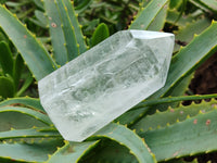 Polished Frosted Quartz Crystal Points x 6 From Madagascar - Toprock Gemstones and Minerals 