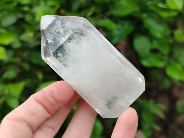 Polished Frosted Quartz Crystal Points x 6 From Madagascar - Toprock Gemstones and Minerals 