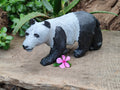 Hand Made Wonder Stone Panda Carving x 1 From Zimbabwe - Toprock Gemstones and Minerals 