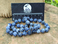 Polished Sodalite Beaded Necklace - Sold Per Item - From Namibia - Toprock Gemstones and Minerals 