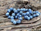 Polished Sodalite Beaded Necklace - Sold Per Item - From Namibia - Toprock Gemstones and Minerals 