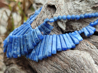 Polished Sodalite Egyptian Choker Necklace - Sold Per Item - From Namibia - Toprock Gemstones and Minerals 