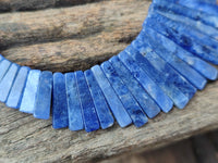Polished Sodalite Egyptian Choker Necklace - Sold Per Item - From Namibia - Toprock Gemstones and Minerals 